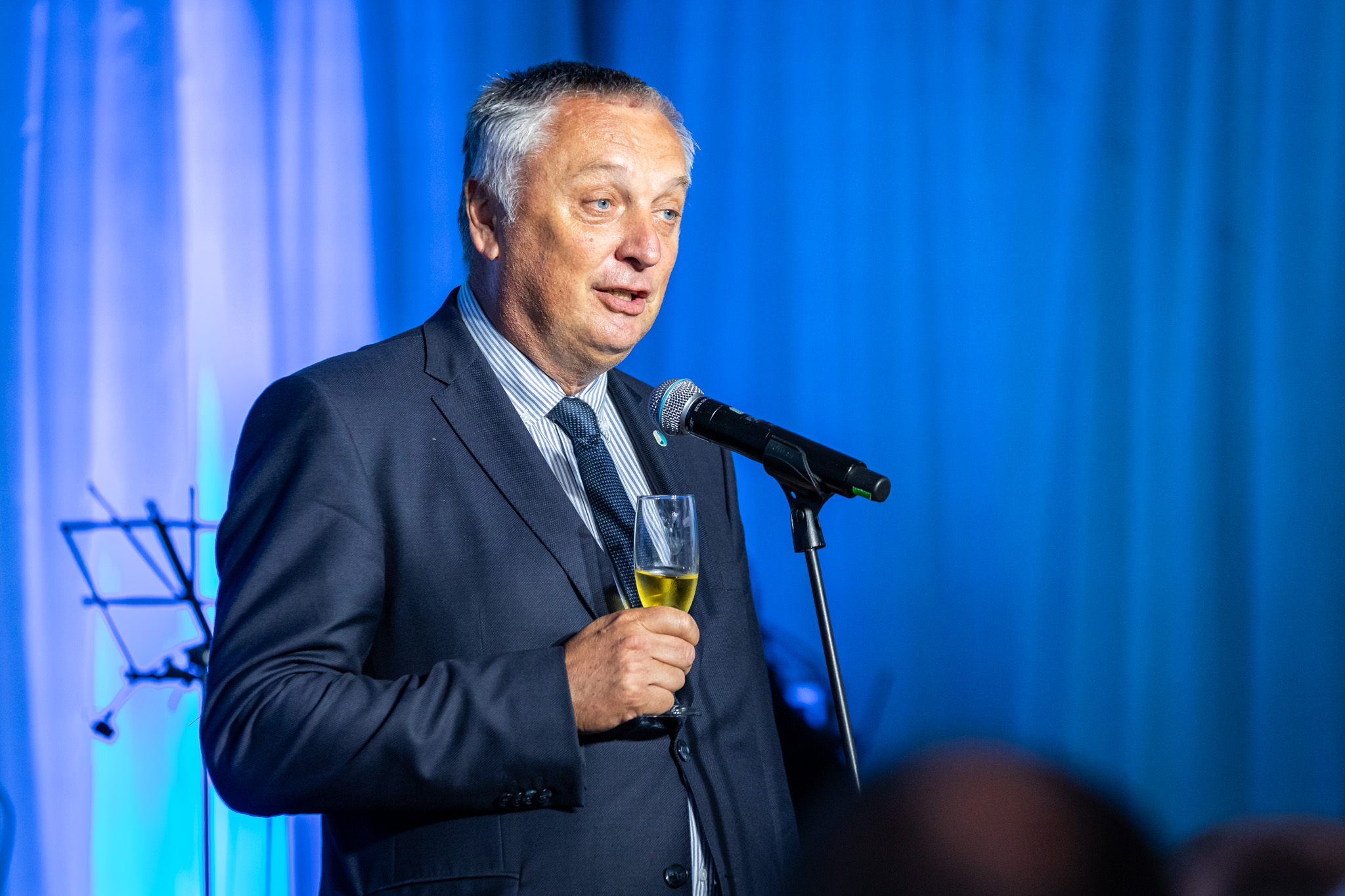 István Láng, Director General of the National Water Authority, reminded us in his toast that June 29 is Danube Day, and this year's slogan is 